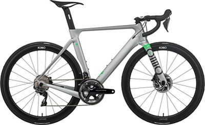 Rondo HVRT CF 0 Road Bike 2021 - Pewter - Lime, Pewter - Lime
